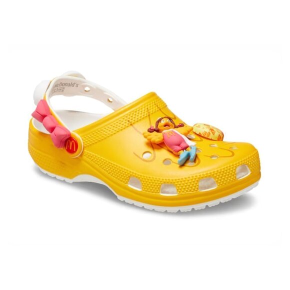 MCDONALD’S X CROCS CLASSIC CLOG Yellow Birdie Adult Unisex W 10 / M 8- NEW - Picture 4 of 8